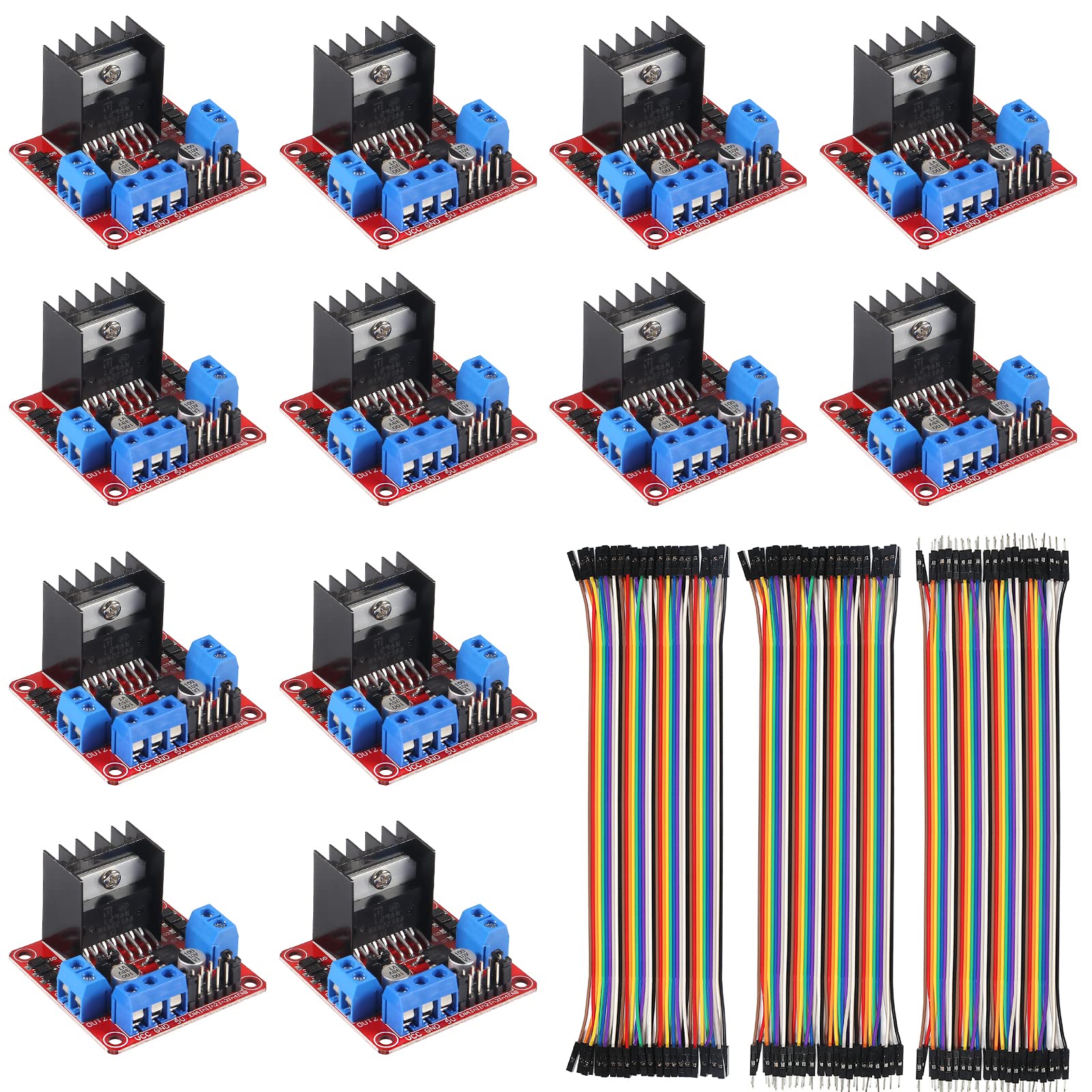 Amazon.com: 12pcs L298N Motor Drive Controller Board Module